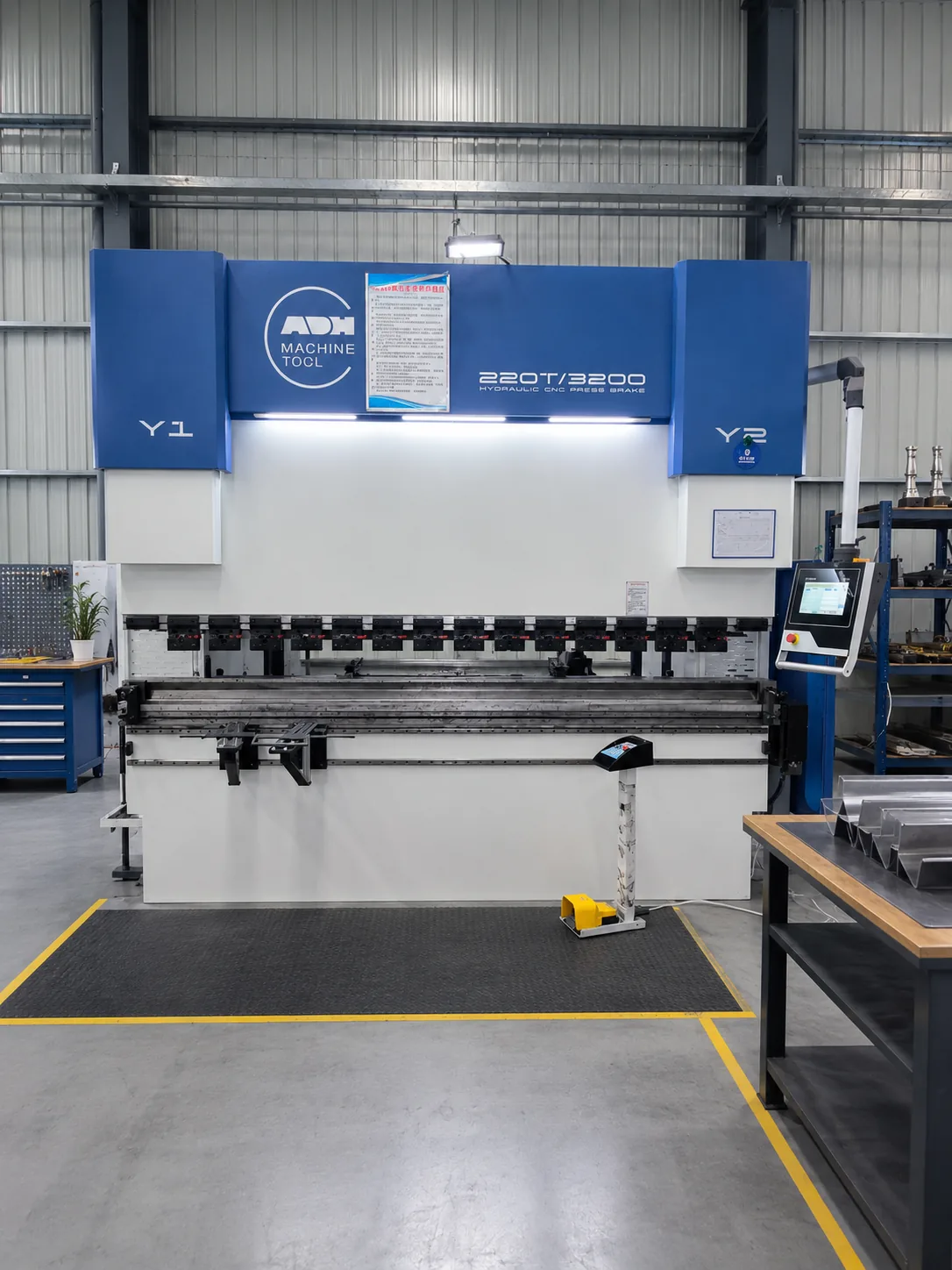 CNC bending for plate and guard parts