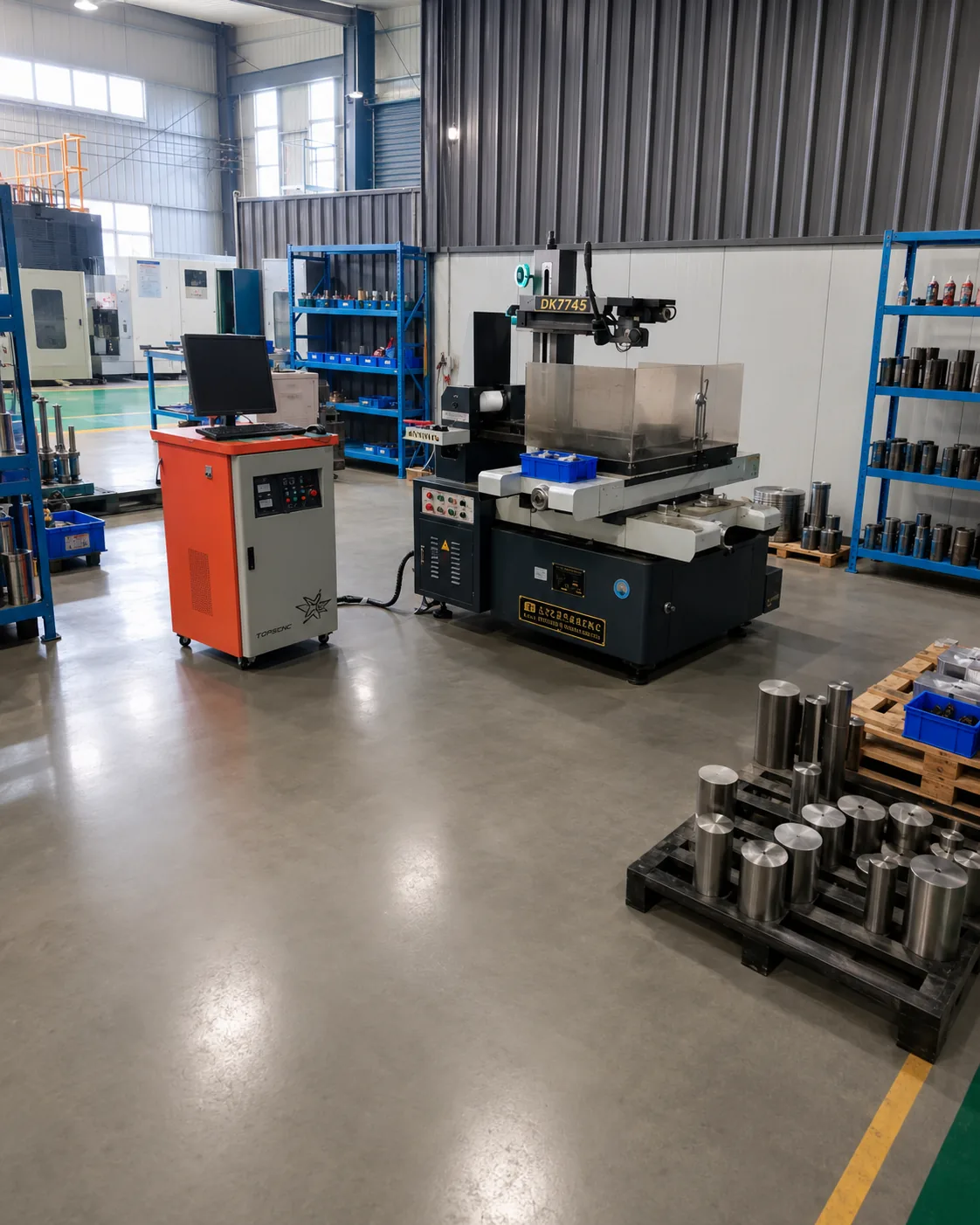 Wire-cut EDM for profiles and holes