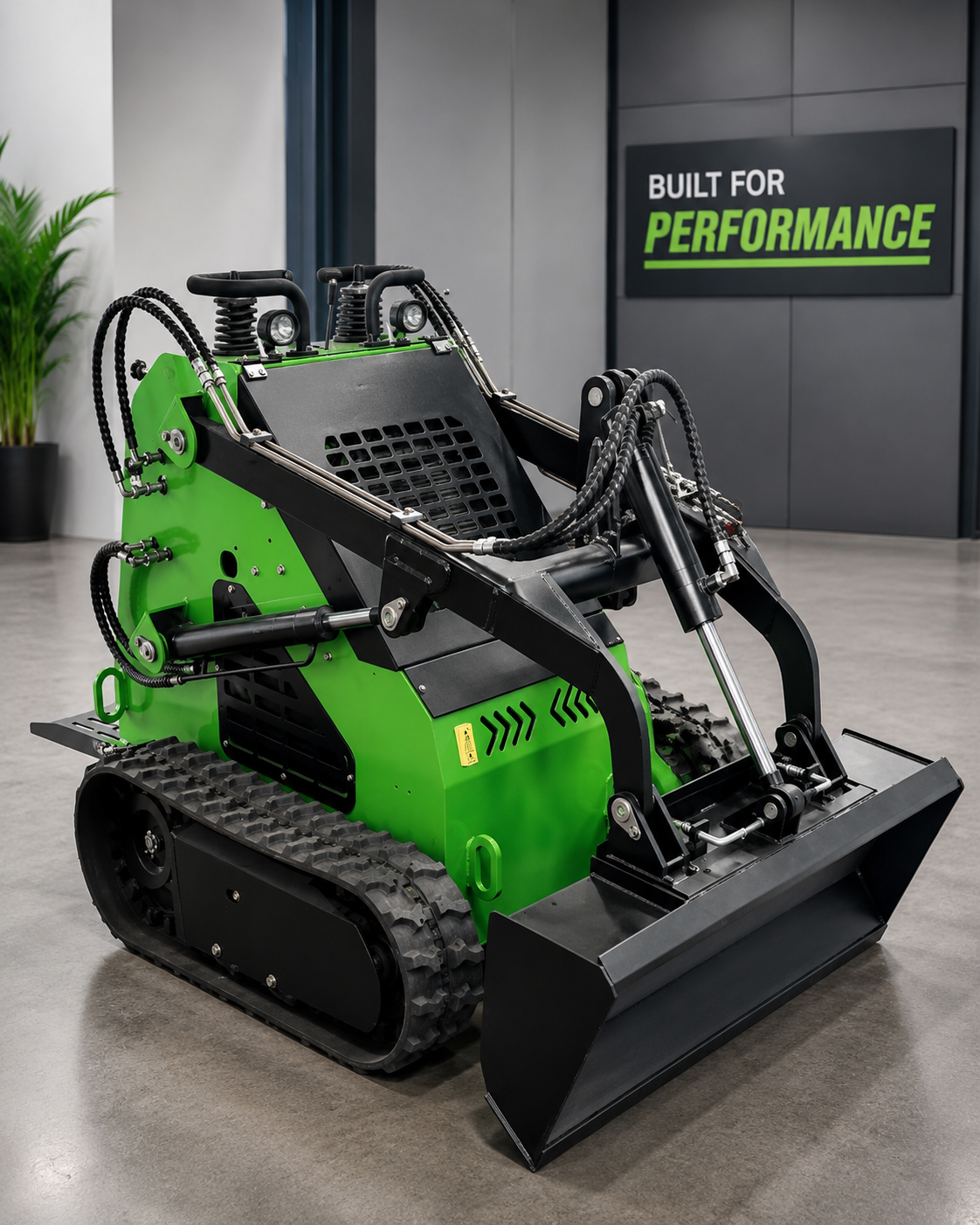 Compact Tracked Skid Steer Loader