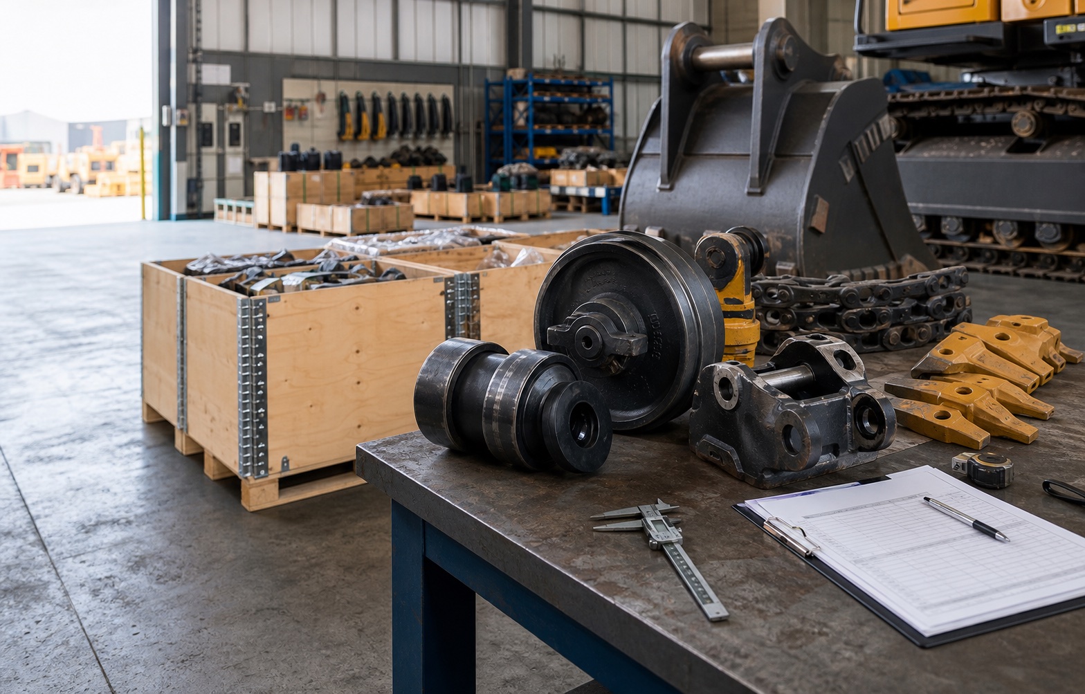 Construction Fleet Maintenance Parts RFQ Sourcing